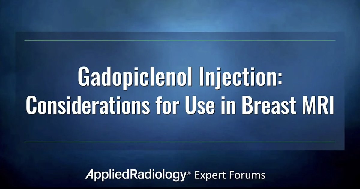 AppliedRadiology tweet media