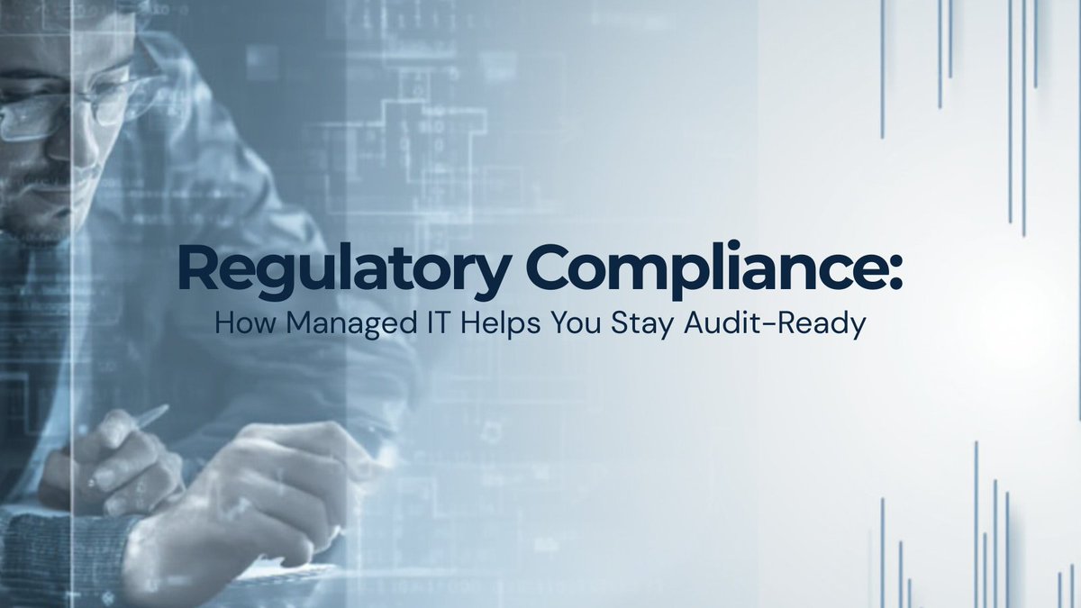 alliedtechgroup's tweet image. Regulatory compliance isn’t something businesses can afford to think about only during an audit. Being audit-ready means less stress, fewer risks, and more confidence in your technology environment. 
#RegulatoryCompliance #ManagedIT #ITSecurity
