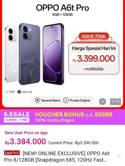 Simincandil's tweet photo. Kalian yakin gak mau beli,murah bnget, Barang Wajib Checkout sih ini!! mumpung juga sekarang di lazada 5.5 sale lagi ada voucher bonus s.d 500 ribu,capcusss yuhhh
https://t.co/XXghSoYzT5… https://t.co/9U6wdFH9Ej