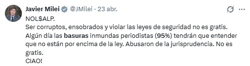 Sebastián Lacunza tweet media