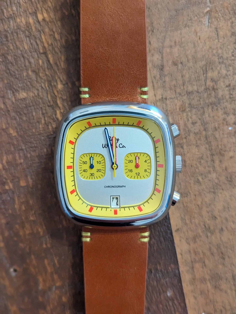 RmgLuxury's tweet image. Chronograph style in vintage aviation fashion with the bold design of Riley Watch Co and the Howard Hughes

rileywatchco.com

#watch #watches #british #shopping #gifts #gift #chronos #chronograph #microbrand