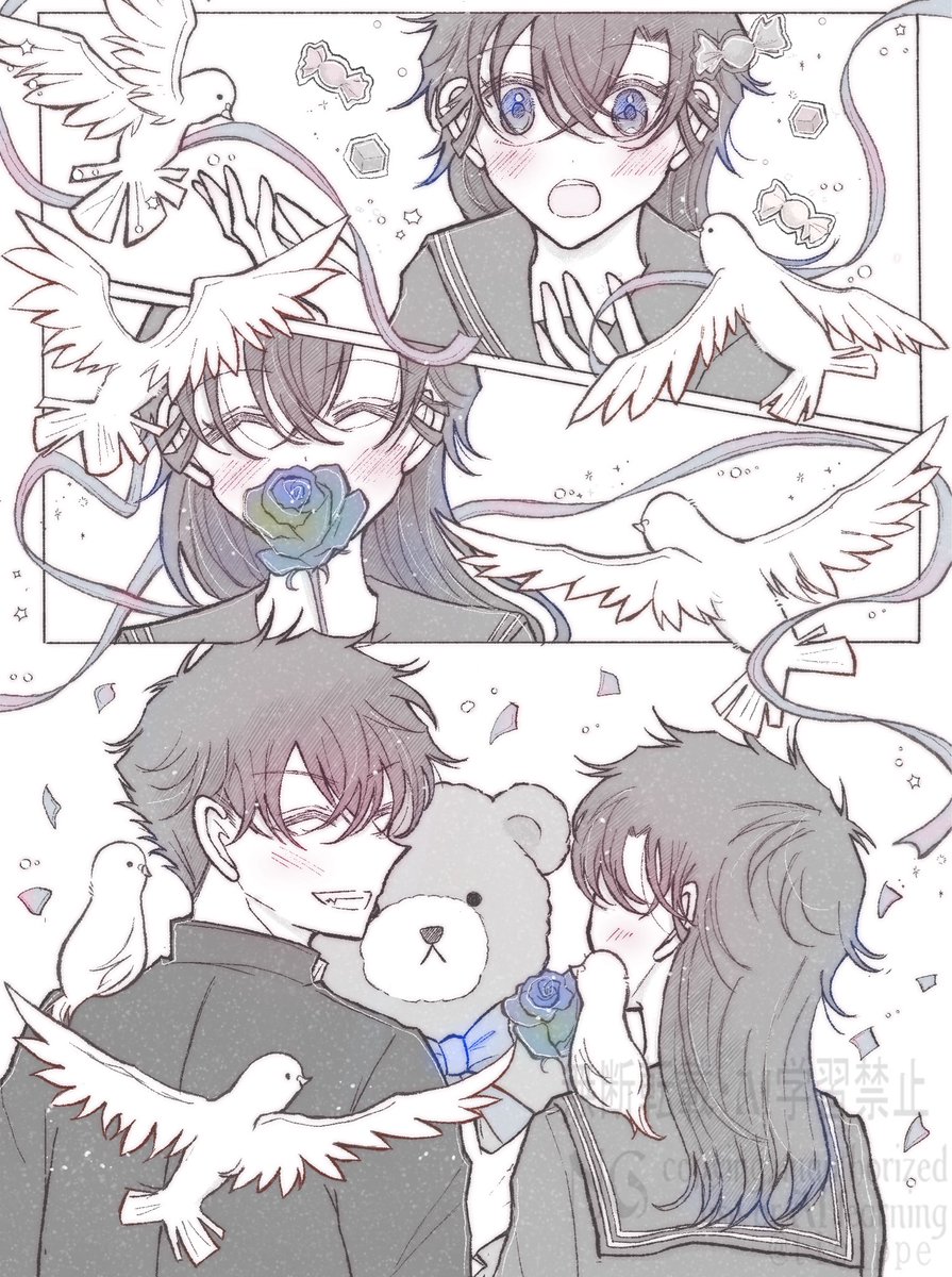 快青

今年の幸せいっぱいホワイトデー良かったですね…の3こま🧸🕊️