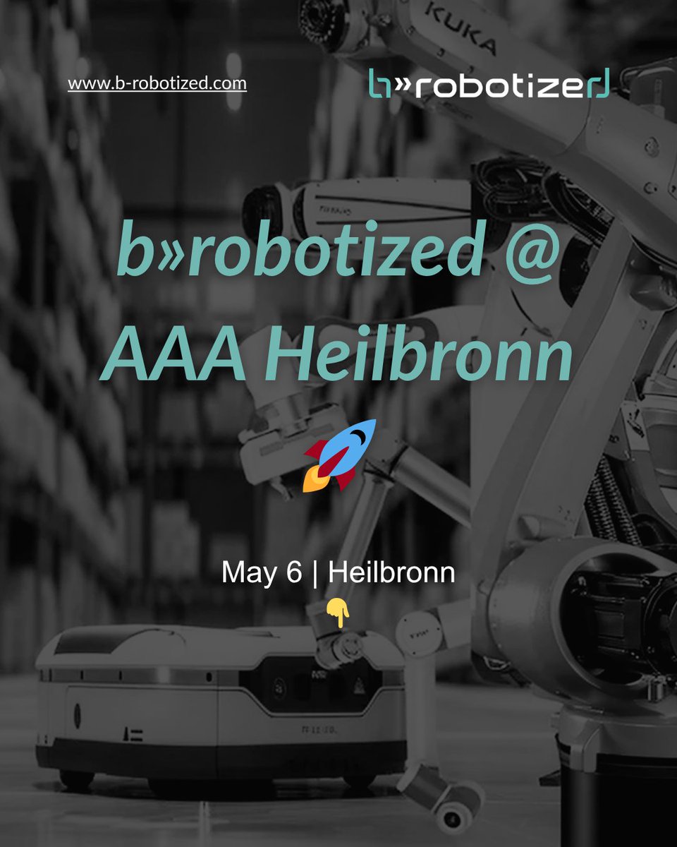 brobotized's tweet photo. At All About Automation Heilbronn on May 6 🚀

Let’s connect in person — feel free to reach out!

👉 https://t.co/lzKsUXQhv5

#automation #heilbronn https://t.co/xqZnMbEn9k
