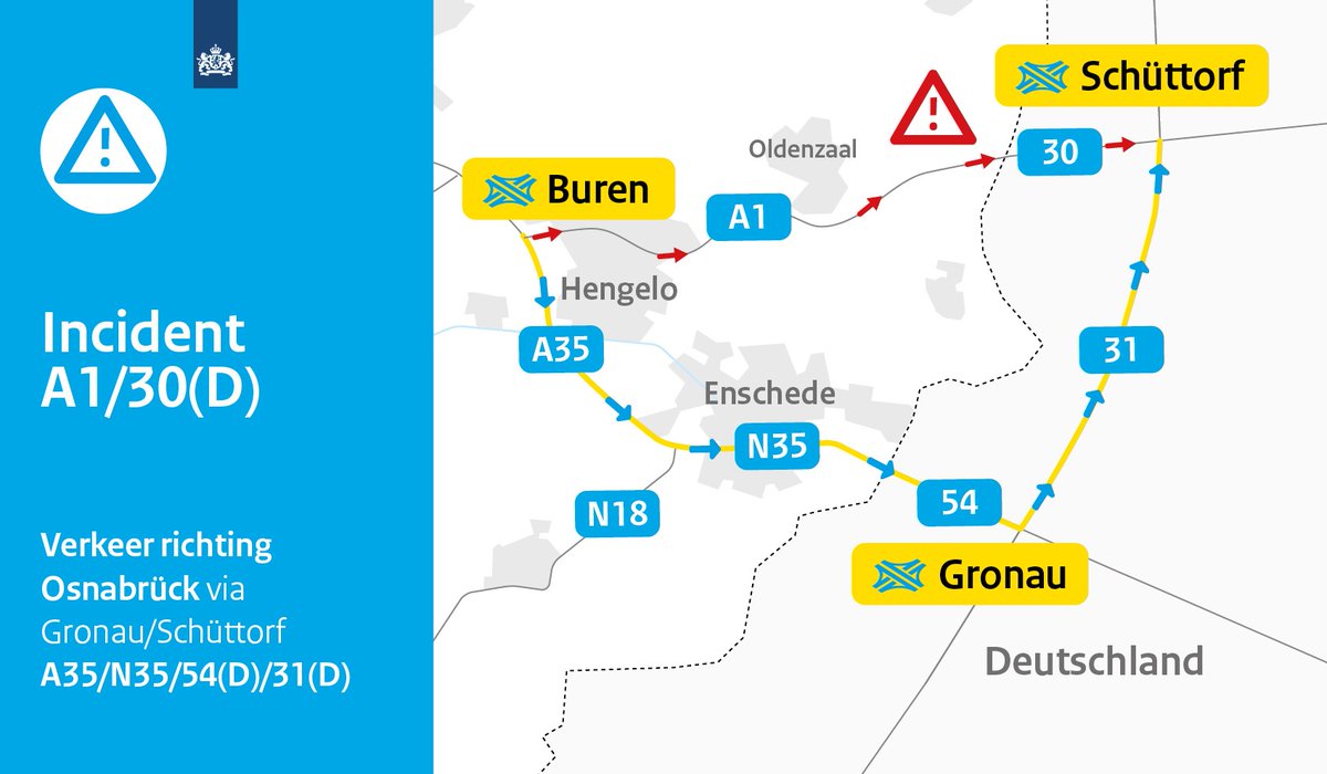 Rijkswaterstaat Verkeersinformatie tweet media