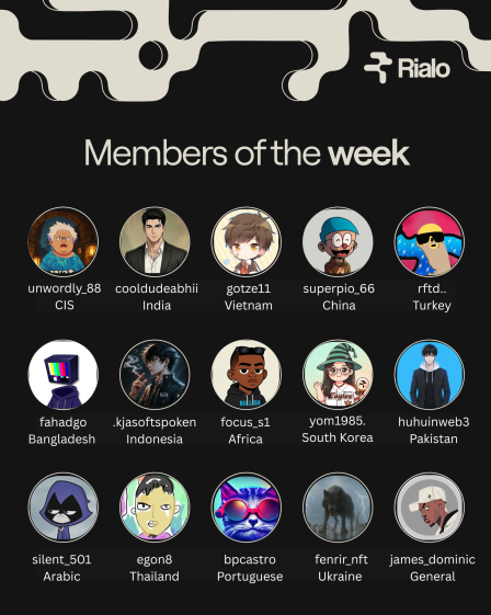 Amit_kumar231's tweet photo. Huge shoutout to our Members of the Week! 🎉       Being spotlighted isn’t just about activityit’s about consistency, dedication, and real impact in the Rialo community.         
The Rialo community grows because of people like you.
@RialoHQ https://t.co/g0JYhnTCCB