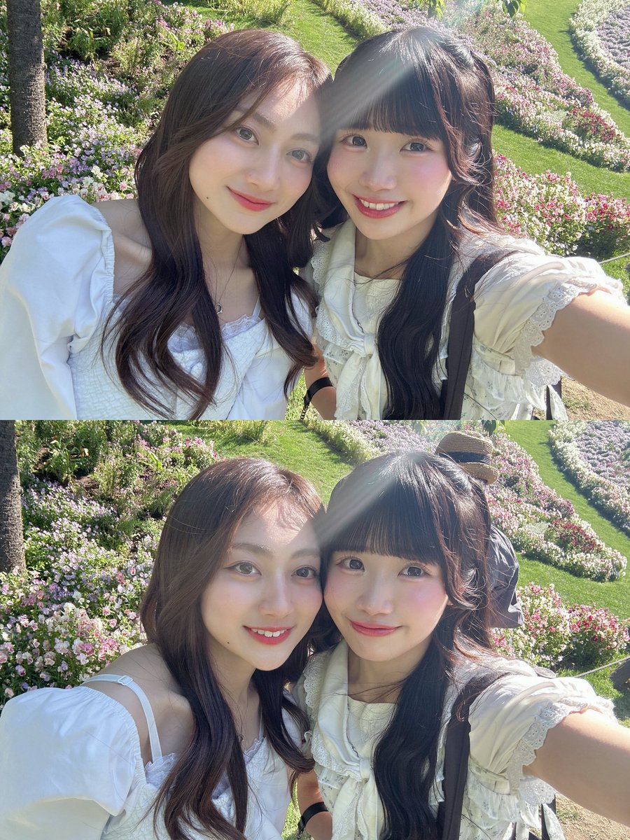 rino_mochizuki's tweet image. 配信ありがとうございましたぁ🌼*･
お話したりお歌も楽しかったよ〜♡

今日の #えまりの 写真だよっ📸かわいい!

#りのちーず