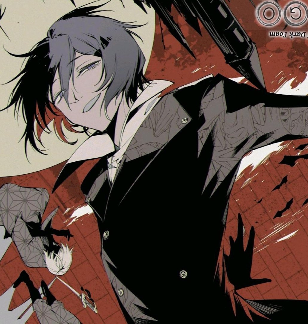 Fedyadorrr's tweet image. Fyodor in Bram's outfit ♡