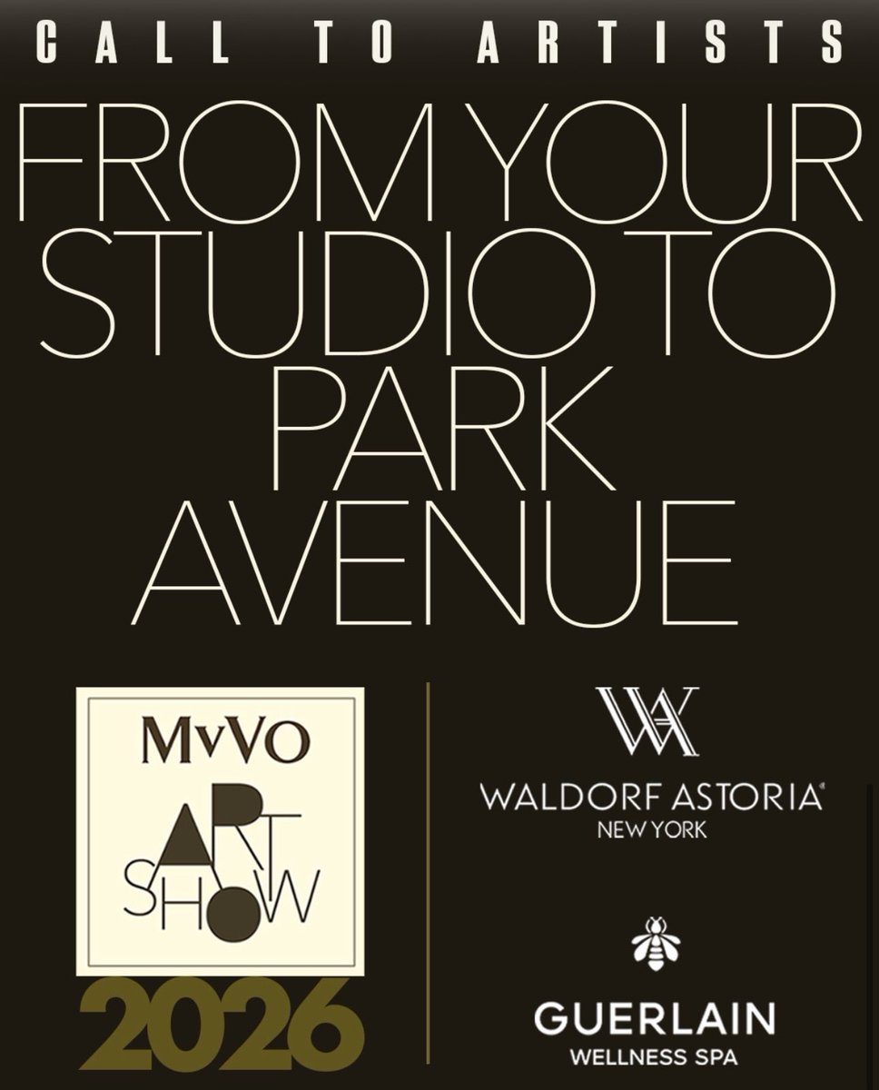 MvVOArt's tweet photo. It’s happening!! Apply on https://t.co/OBqNZ9FA6Q 
Show your Art during Armory Week &amp; UN General Assembly. You never know what dignitary may acquire your art.  Waldorf is almost sold out during that time.  #callforartists #artists  #creatives https://t.co/c4g7QKp4Qh
