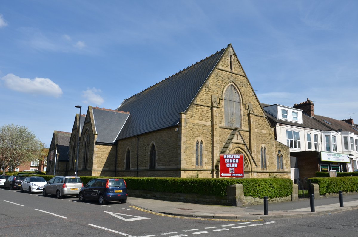 TyneSnapper's tweet photo. #Heaton Former Elim Pentecostal Church, Heaton Rd. Images taken on this day 5th May 2016. Not a listed building but included on the Local List, circa 1882 it was built as Heaton Congregational Church and worshipped as such until 1958. 1960's became a Pentecostal Church. https://t.co/2PhCPXe0Gk