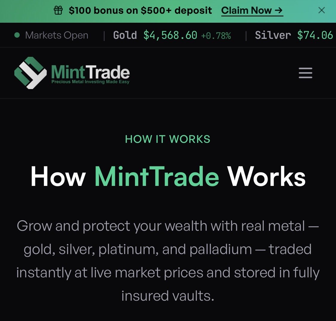 minttradeapp's tweet photo. https://t.co/WC0oCh54v0 - How It Works.  #trade #gold #silver #mints https://t.co/0Wjz1XTVBG