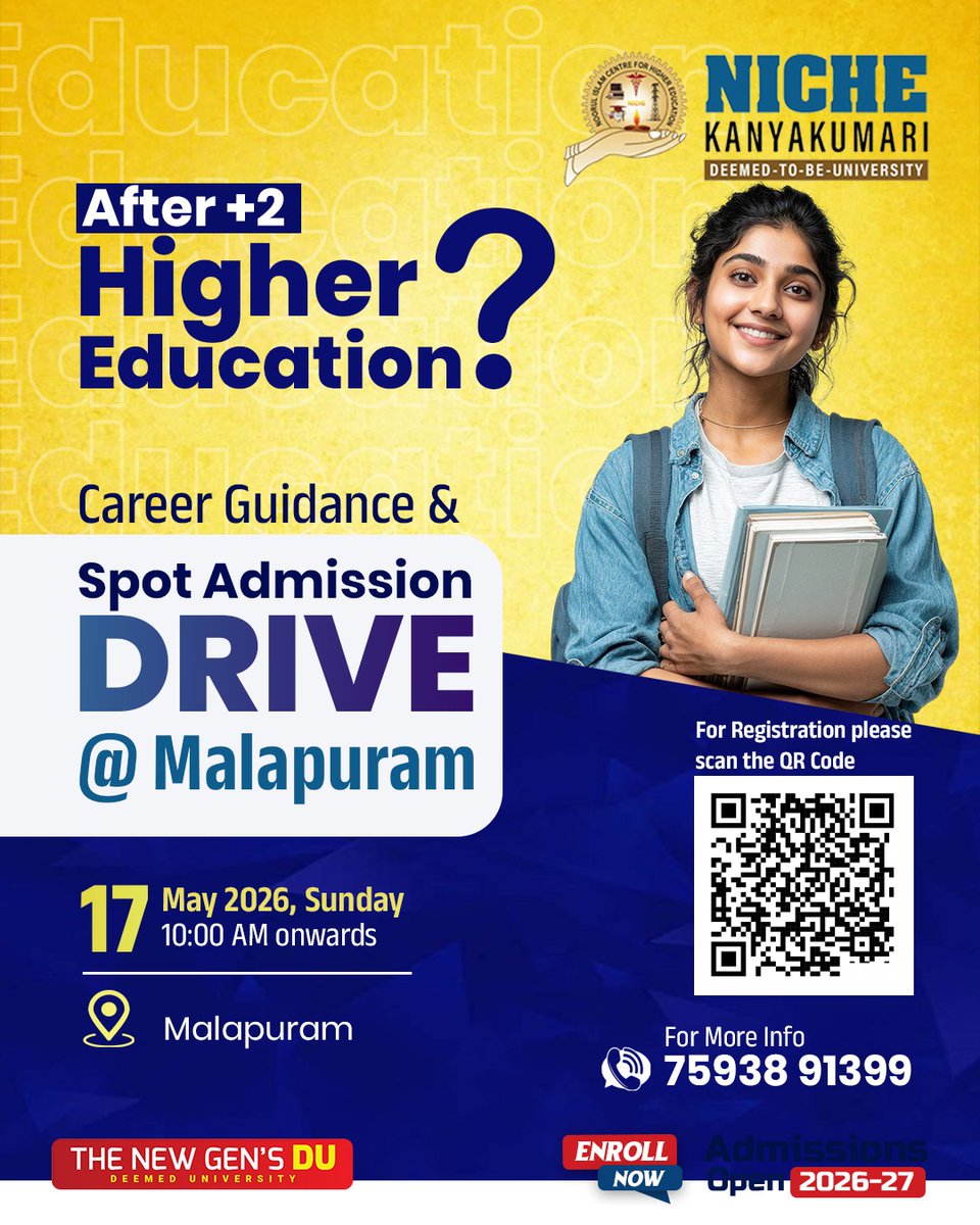 NICHE University Kanyakumari tweet media