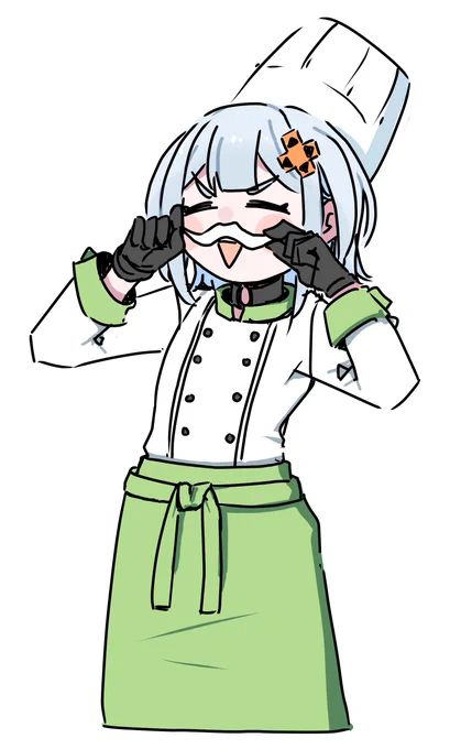 料理長 #しゃらくせ絵