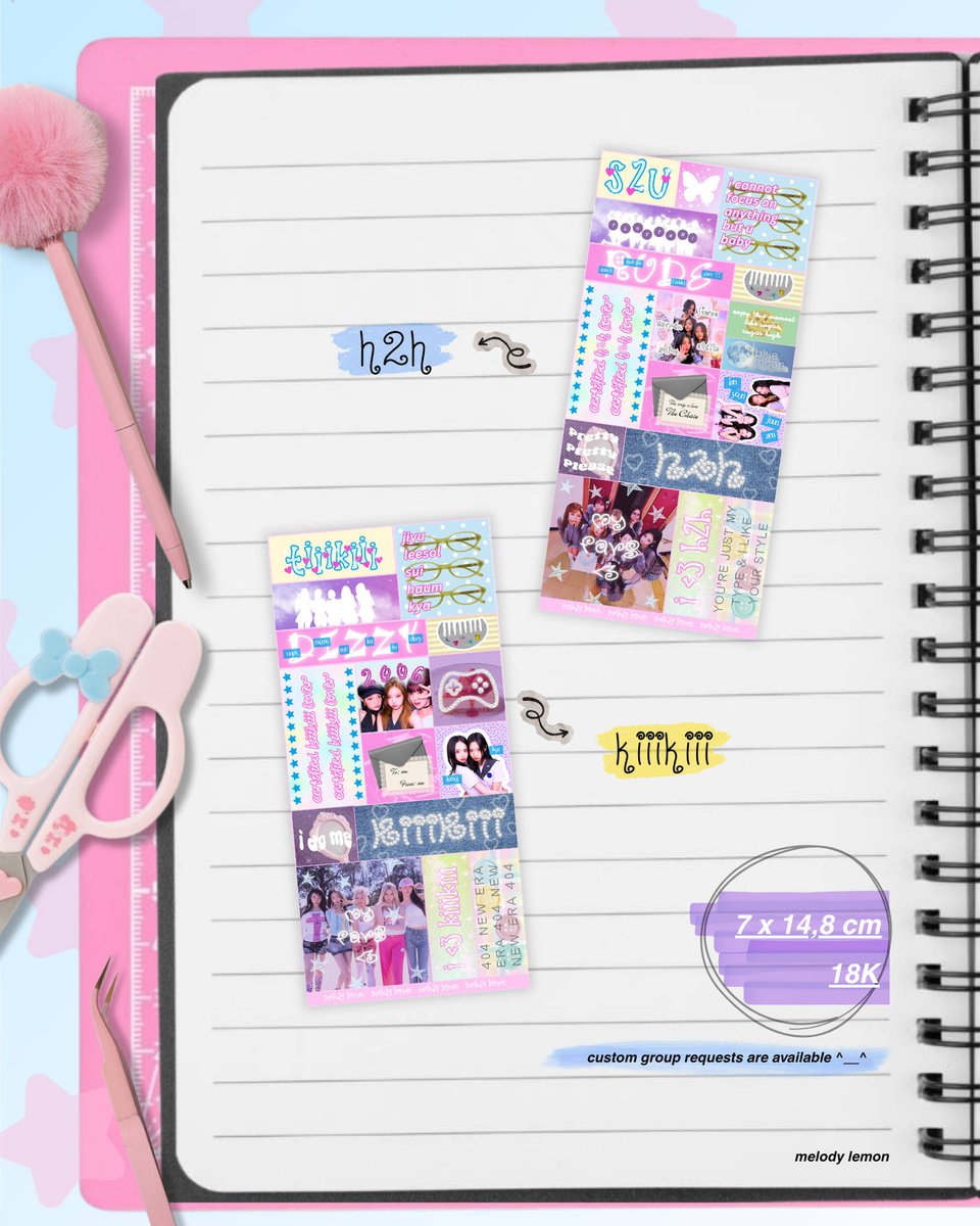 stuffsite's tweet photo. hii, ada yang mau ditag untuk open PO series ini? sticker sheet 18K ajaa 🫣🧏🏻‍♀️
avail illit, tws, kiiikiii, h2h, tapii bisa banget custom apapun yaa <3 🫧 
kalauu berminat bisa langsung comment ur @ atau langsung ke melodylemon__ on ig yupp 🫰🏻💗 https://t.co/Wc0tddqgN0