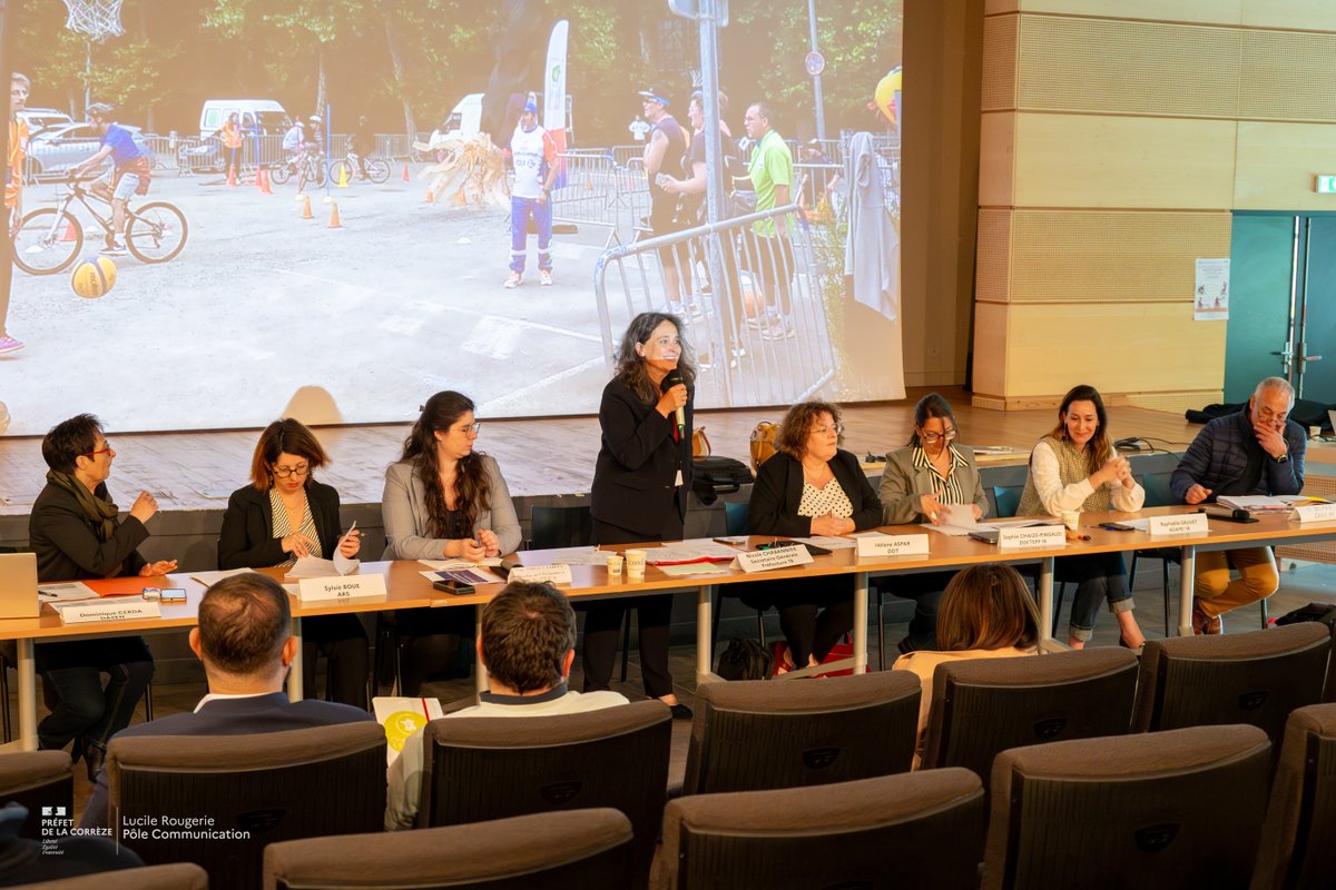 Image de Préfet de la Corrèze - #Handicap | 🤝 Ce matin, Nicole Chabannier, secrétaire générale de la préfecture, aux côtés de l'ARS