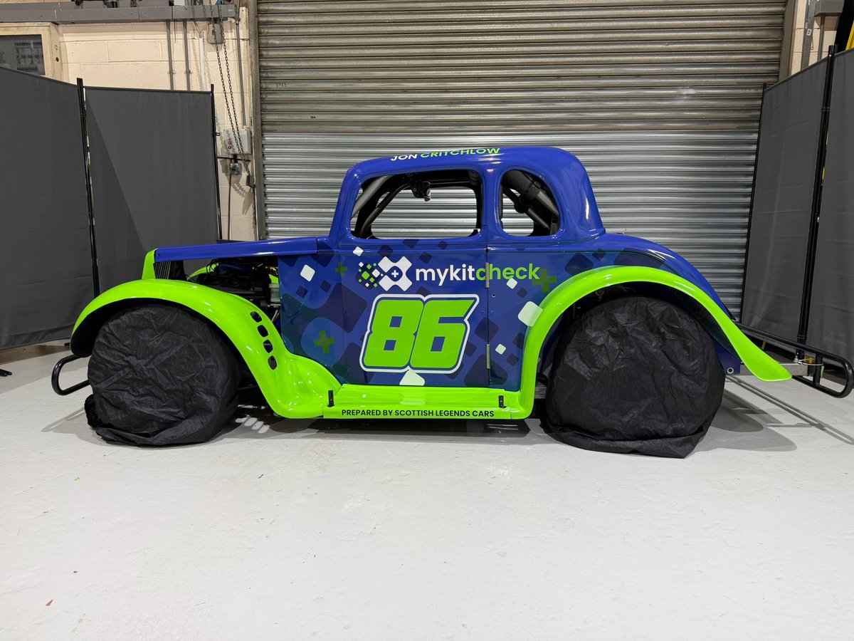 LNGraphicDesign's tweet photo. Jon Critchlowโs 2026 โMyKitCheckโ #LegendCar Livery #Wrap ๐ด๓ ง๓ ข๓ ณ๓ ฃ๓ ด๓ ฟ๐๐๐
Custom branded wrap featuring a bold printed pattern on the main body, paired with solid green wings & grill to create a striking contrast that really pops!
https://t.co/3dnk8L4uhI
#wraps #racecar #motorsport https://t.co/FksoaPFx9Q