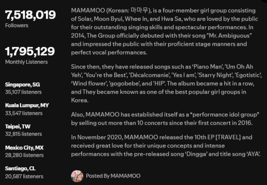 KM 🦋 NPYJ Wheein adagio 4WARD🎶🧡 tweet media