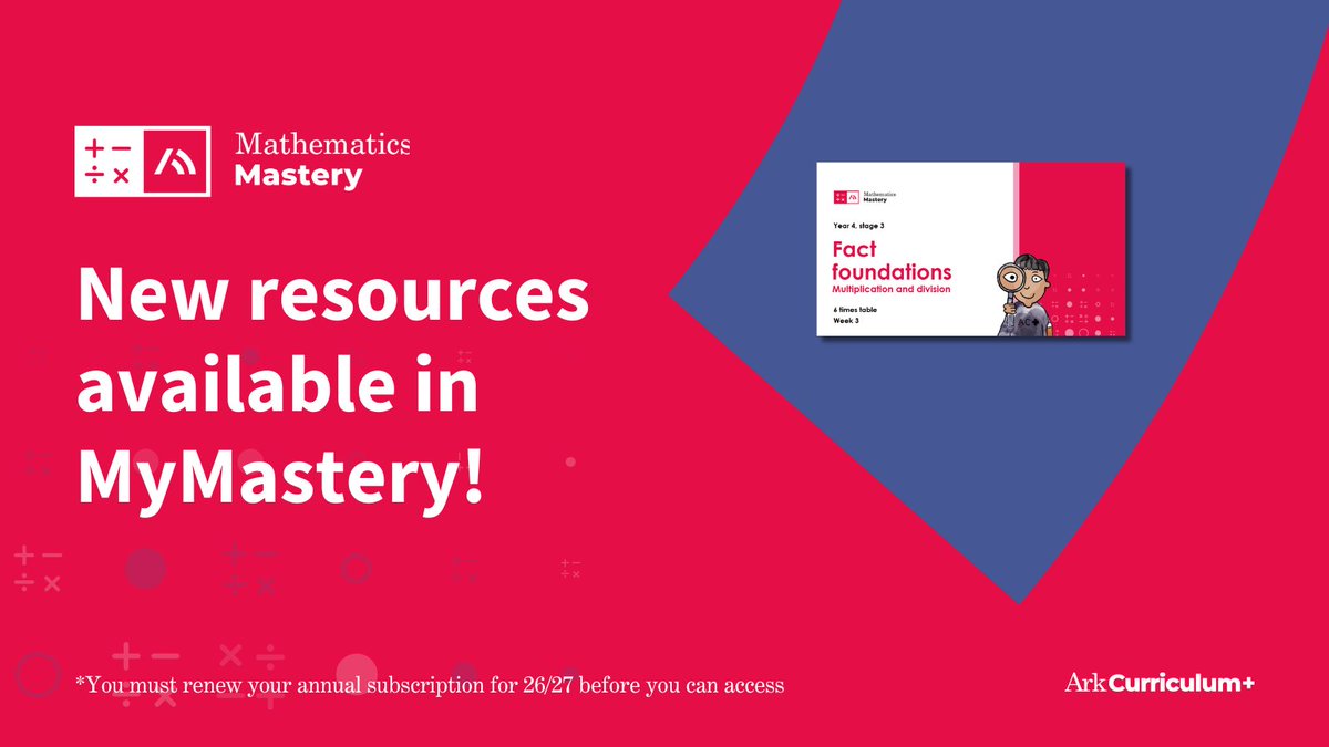 Mathematics Mastery tweet media
