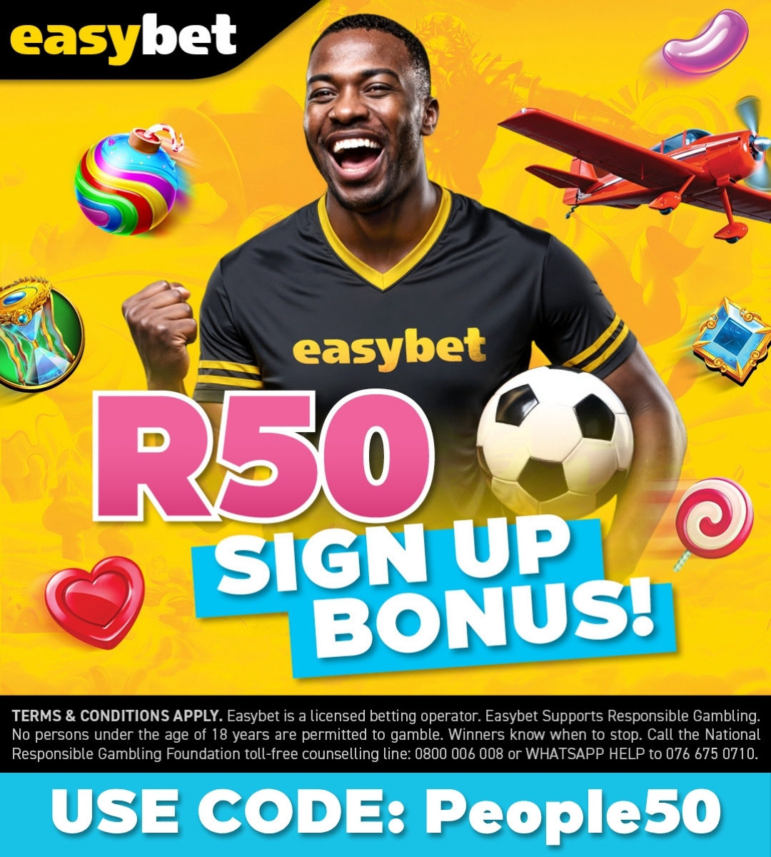 imfeelmatispy's tweet photo. @MRDICE2003 @ThaboMokwena457 Join easybets today and get free R50 bonus + 25 spin and don’t forget to use the promo code below. 👇🏽 

🎯 Promocode: People50

🔗 Register here: https://t.co/AA7MjZXi0L…

18+ only. Ts &amp; Cs apply https://t.co/0GHGECFOu0