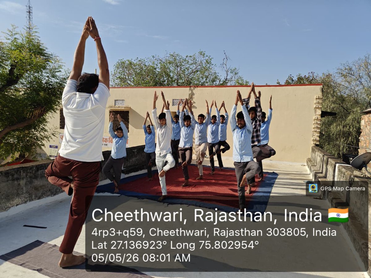 ayush_rajasthan's tweet image. योगाभ्यास शिविर #yoga #ayurveda #Ayushv #jaipur