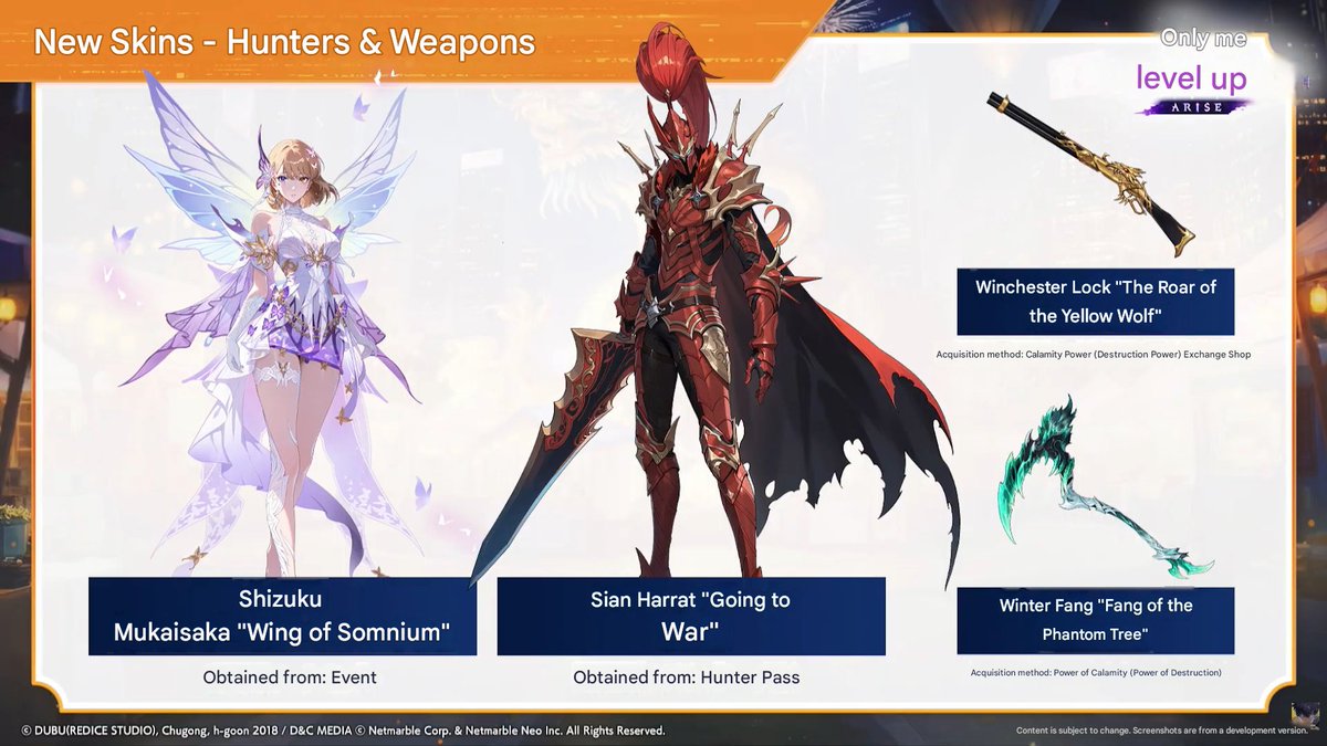 Solo Leveling:ARISE - News tweet media