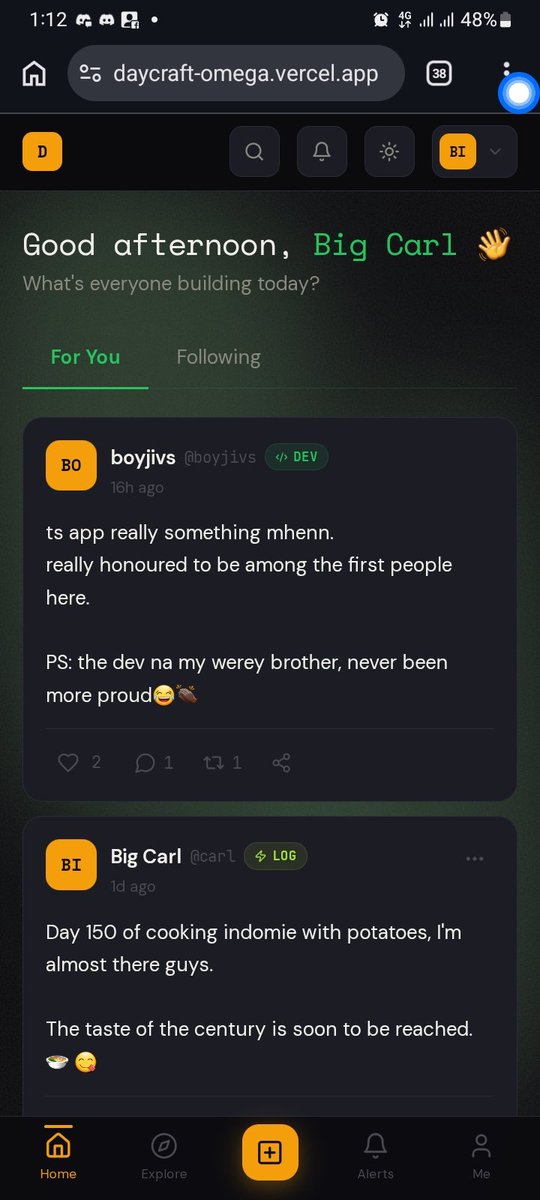 Rico_Kay0's tweet photo. Built a social platform in 30 days. 11 phases. 6 assignment milestones. 1 real product.

Not a tutorial clone. Not a Twitter reskin. Something different. 🔥

→ The full breakdown is on LinkedIn (link below)

Live: https://t.co/CyqzLRYH6q

#Web3Bridge #ReactJS #BuildInPublic https://t.co/nf0vSzGI2h