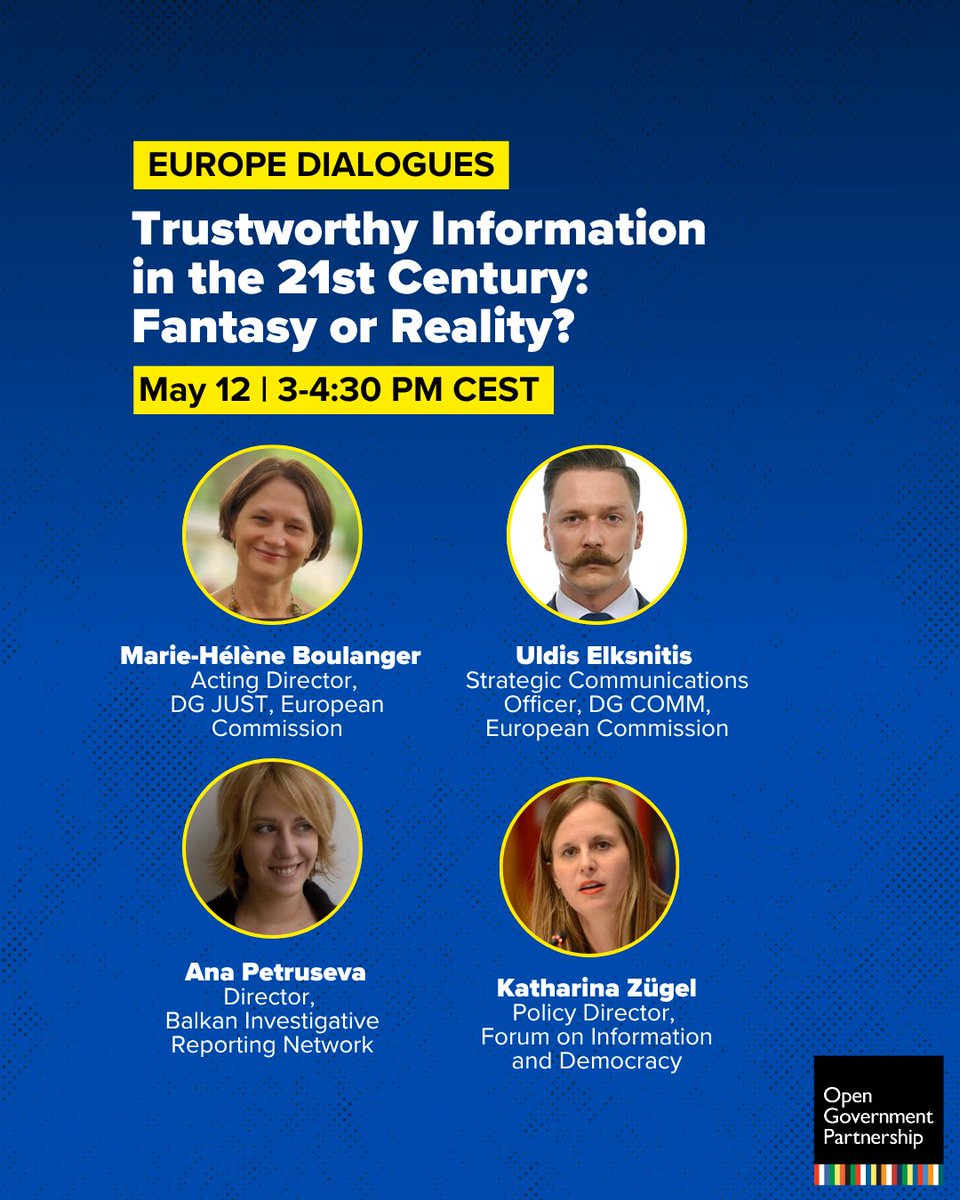 Open Government Partnership tweet media