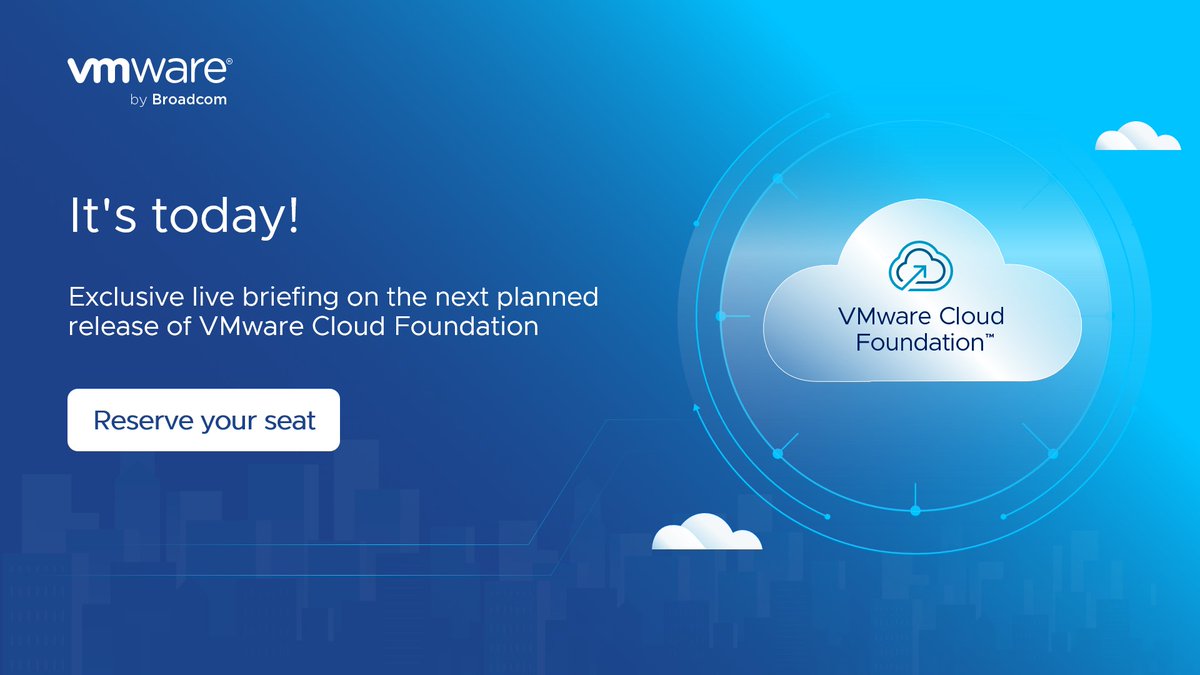 VMware Cloud Foundation (VCF) tweet media