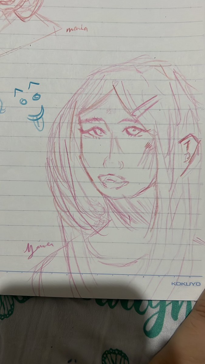 nyzayr's tweet image. little sketch i did, i’ll probably stay with trad art ;&amp;lt; #artwork