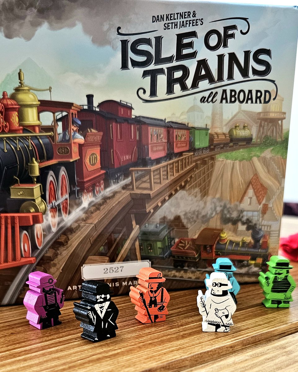 DrandaGames's tweet photo. THE DRANDA DETAIL 🔎

Premium meeples🚂
Card art that lines up beautifully across your tableau 🎨
Coins loaded with texture and detail 🪙

Isle of Trains is in our store now, and with 25% OFF!
https://t.co/iuszysYXjQ https://t.co/f7jSkj0ImD