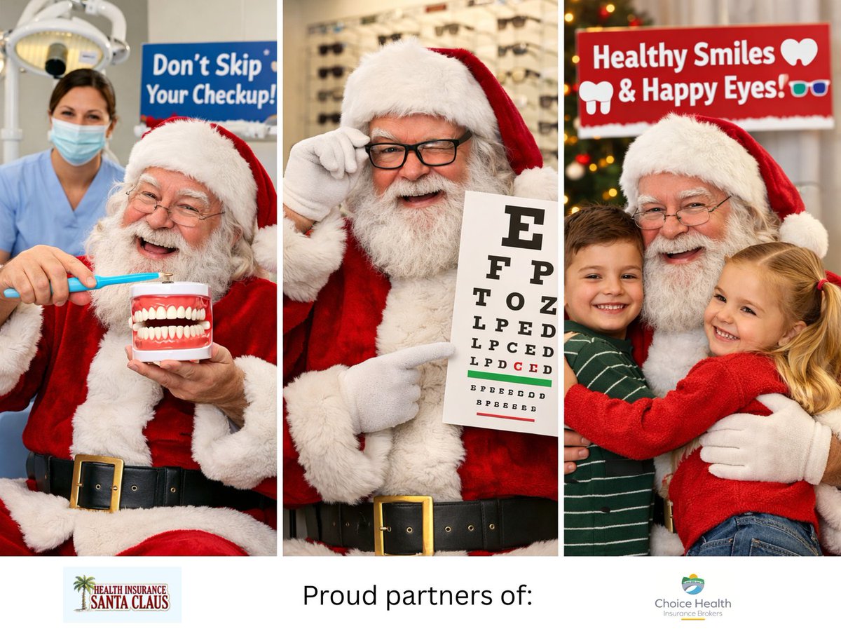 Solidtom's tweet photo. Skipping checkups can cost you 💸

Dental &amp; vision insurance helps you:
✔ Catch issues early
✔ Save on routine care
✔ Avoid big surprise bills

Small monthly cost. BIG long-term savings.

🎅 Health Insurance Santa Claus is here to help—DM me!

#PreventiveCare #Dental #Vision https://t.co/hm9Ypz5TSh