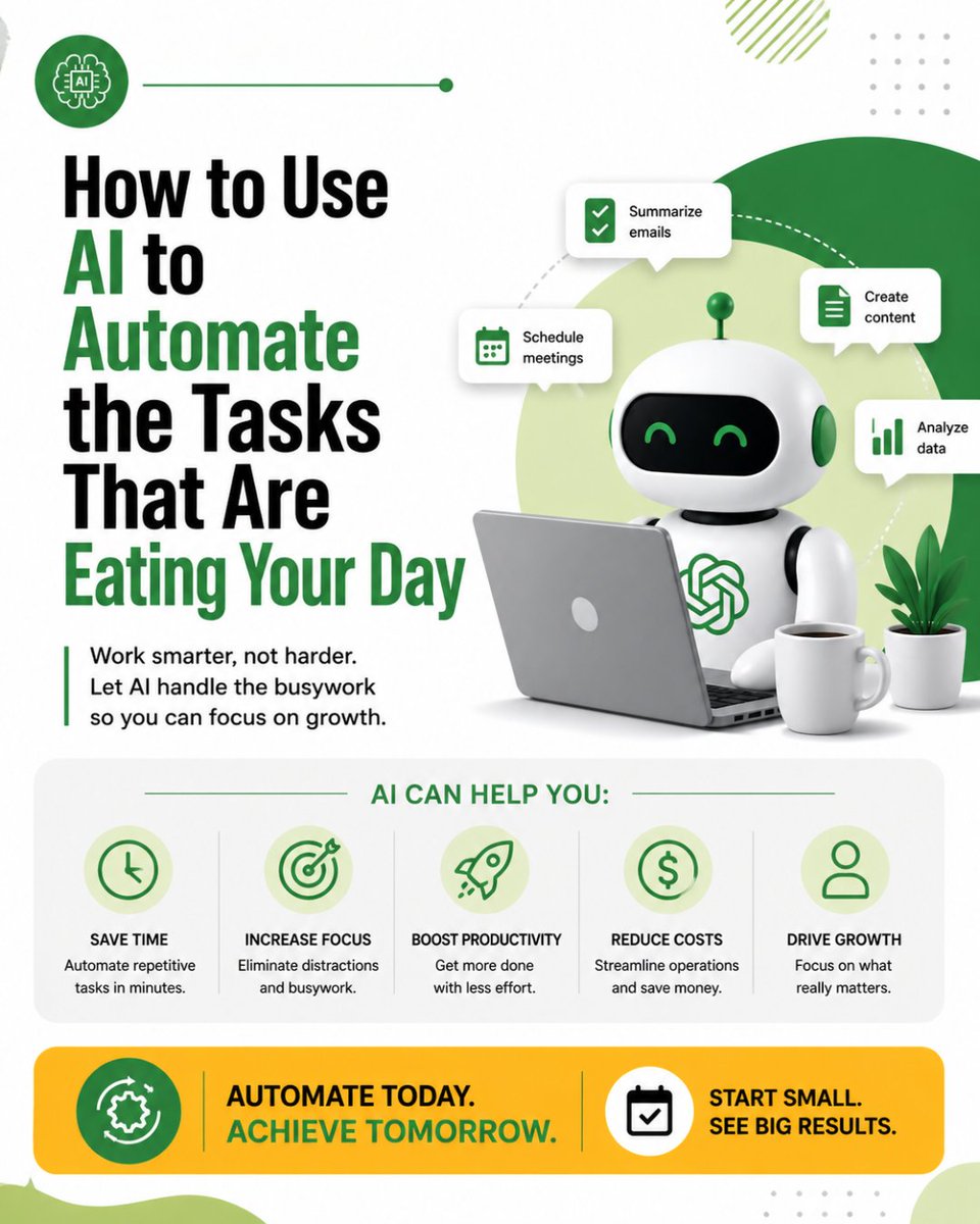 intermixit's tweet photo. 🤖 What if the tasks eating up your entire day could just... handle themselves? AI tools are making that a reality for business owners right now and it is a lot simpler than you think. Here is how to get started. 👇  

https://t.co/yYo8q6FkXC

#AI #MicrosoftCopilot #ChatGPT https://t.co/BJ7DFnedZX