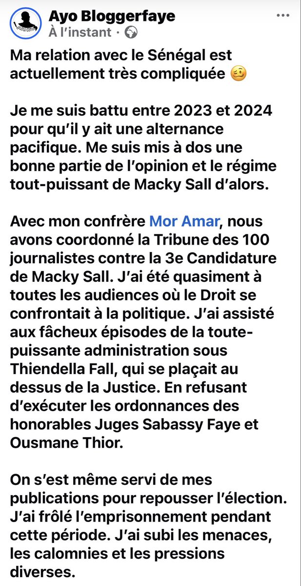 Ayoba FAYE tweet media