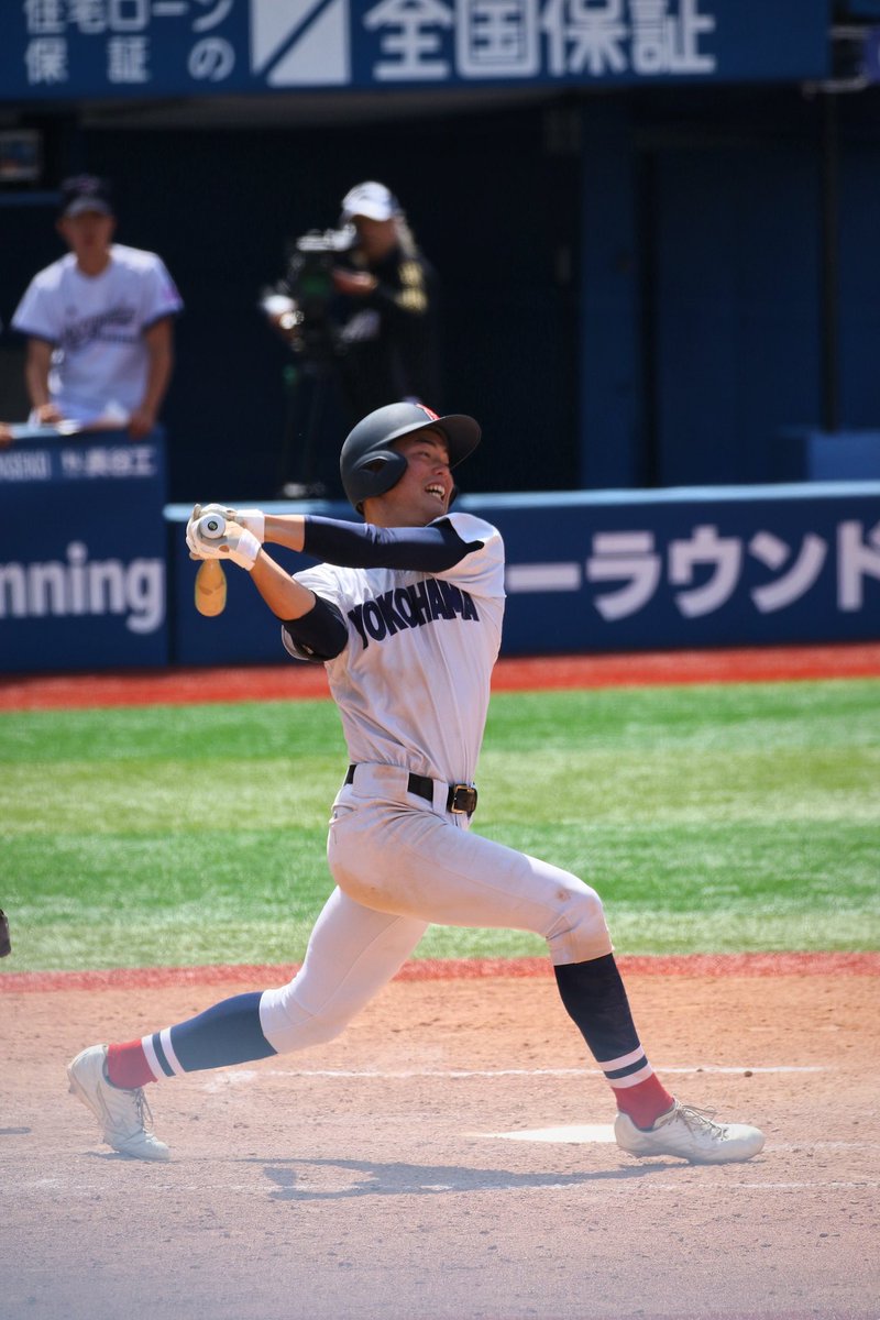 dabashi0810's tweet photo. 2026/5/3

令和8年神奈川県高等学校野球春季大会

横浜スタジアム

決勝

vs横浜創学館高校

川上 慧 2年 （明石ボーイズ）

U-18日本代表候補

#高校野球 #横浜高校 #川上慧 https://t.co/qpD48qLfae