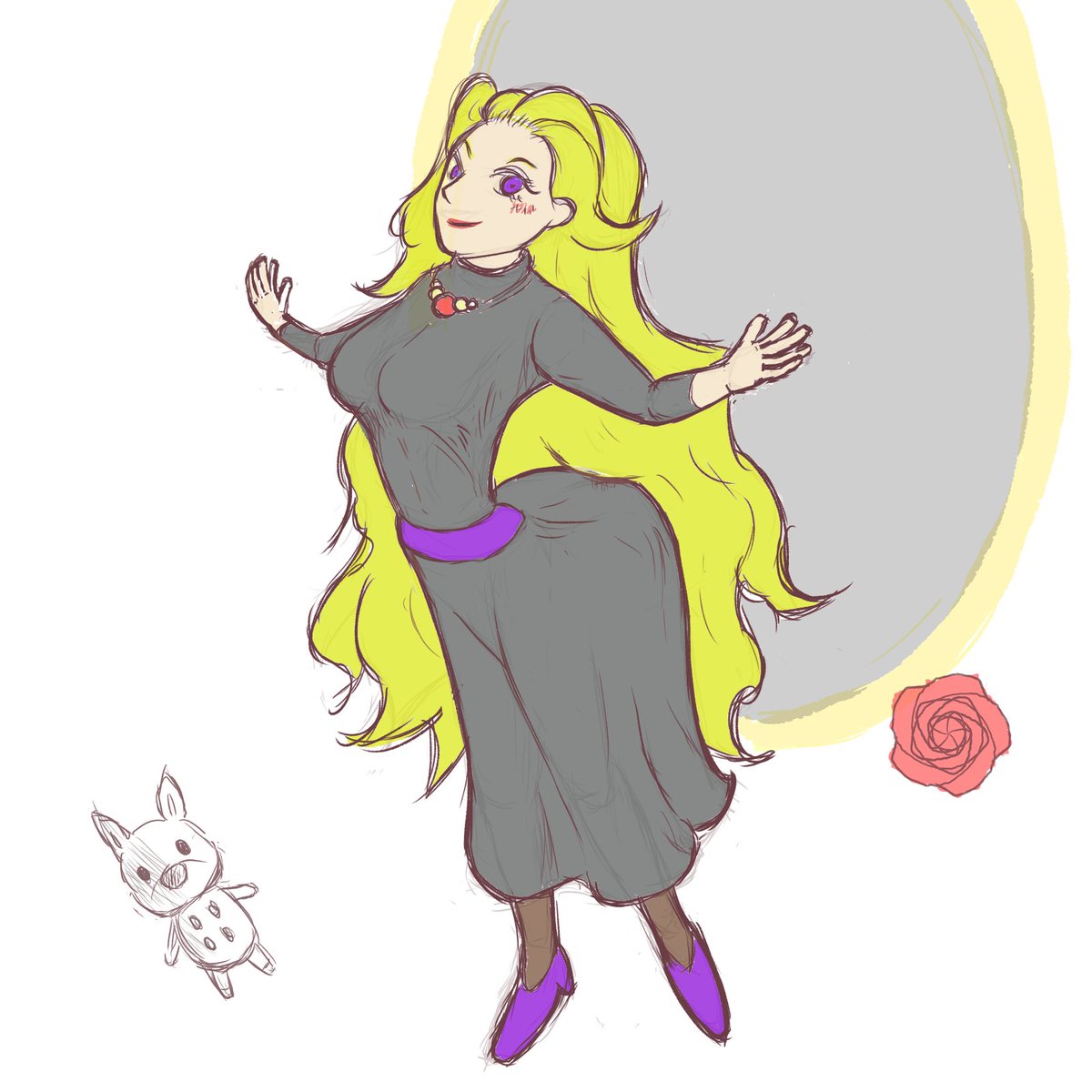 ito_758's tweet photo. テレビ紙芝居のケツがでかすぎる王妃様

劇場版クレヨンしんちゃんの悪役として出てきそうなキャラだなと思った https://t.co/EwOFEjEQ3A