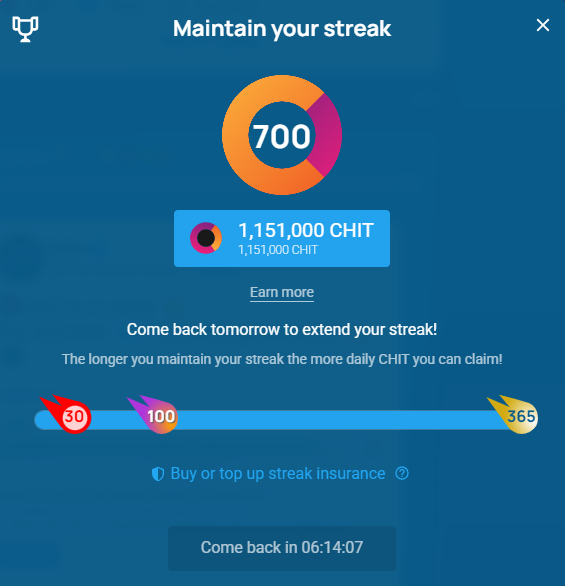 Zero2HeroZombie's tweet photo. I spent 700 days in a row on @OpenChat 🎉

My channel stood the test of time. I am still here and will continue being here for the $ICP Community.

Thanks to everyone for the overwhelming support that you showed to me and $HERO throughout the years  🙏 https://t.co/wjXkoo45Qi