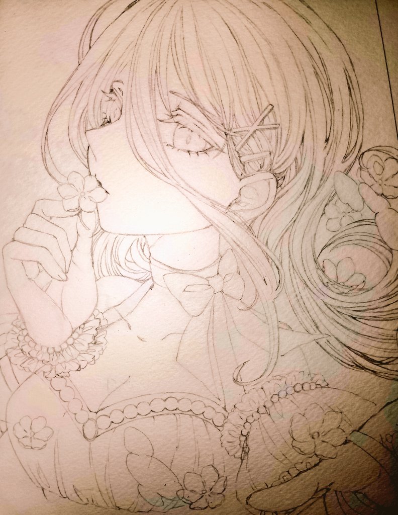 ly36el's tweet photo. こんなの描いています🌼✏�� https://t.co/mrdPm8KxXE
