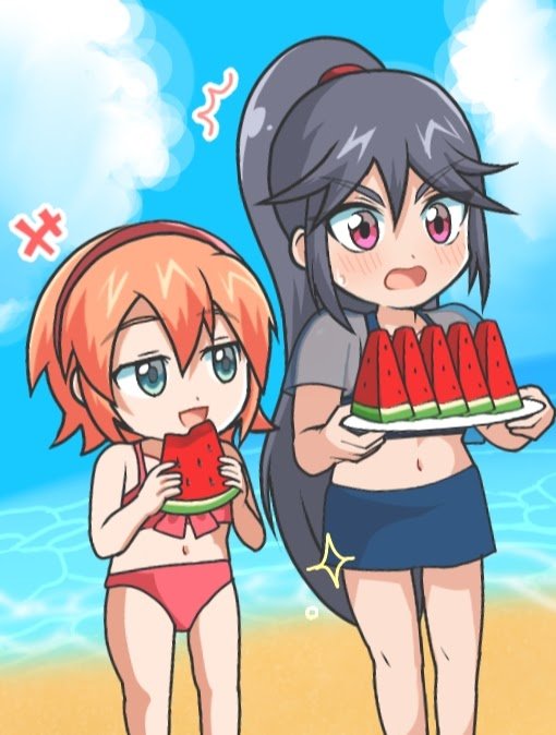 おまけのコレットちゃんとアキちゃんも載せておきます