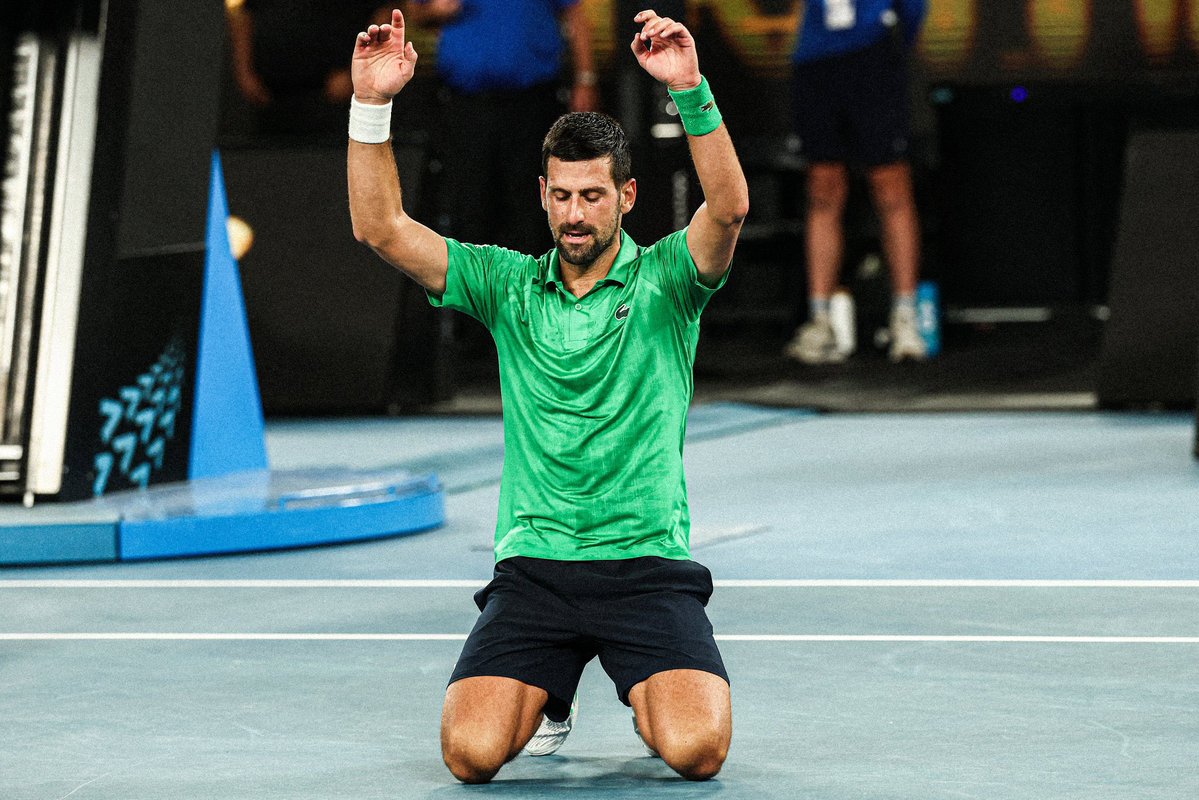 NO.1VAK | Djokovic tweet media
