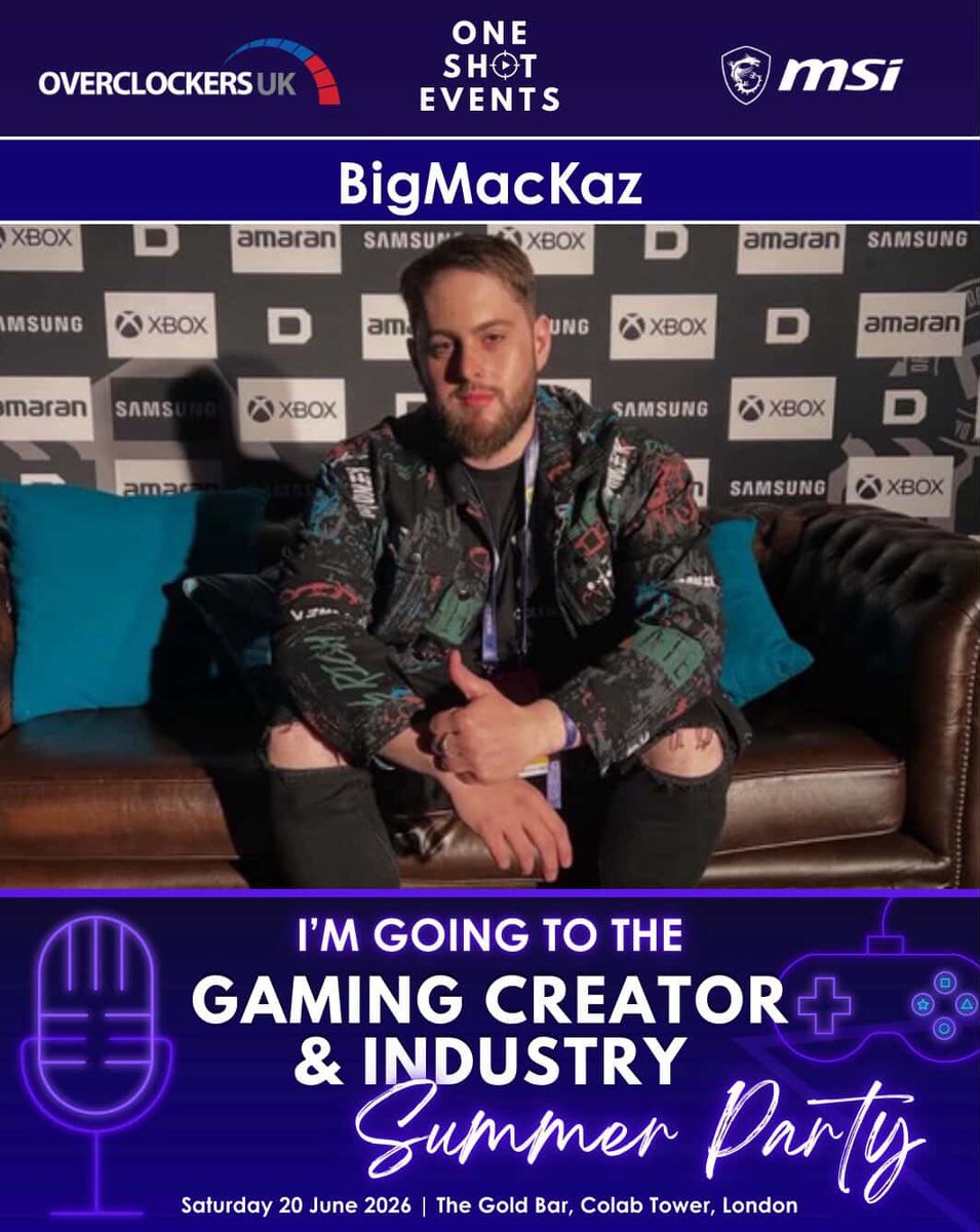 BigMacKaz 🔜 ONE SHOT CREATOR EVENT - STREAMER tweet media