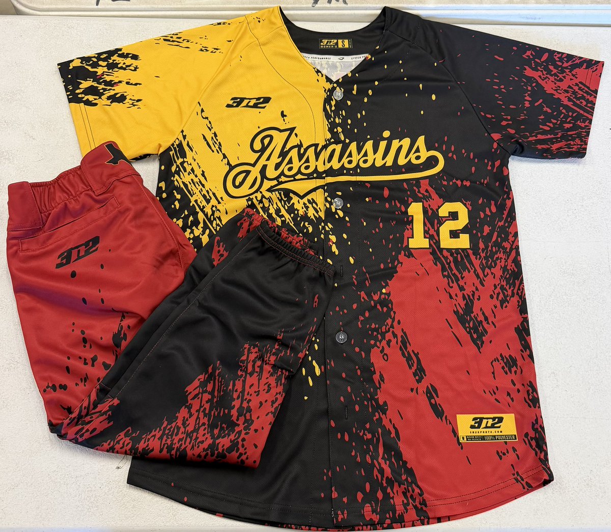 UniformDylan's tweet photo. Big shout out to the Etx Assassins for the business! They wanted something different so we delivered #3n2 https://t.co/Myt90JngAi