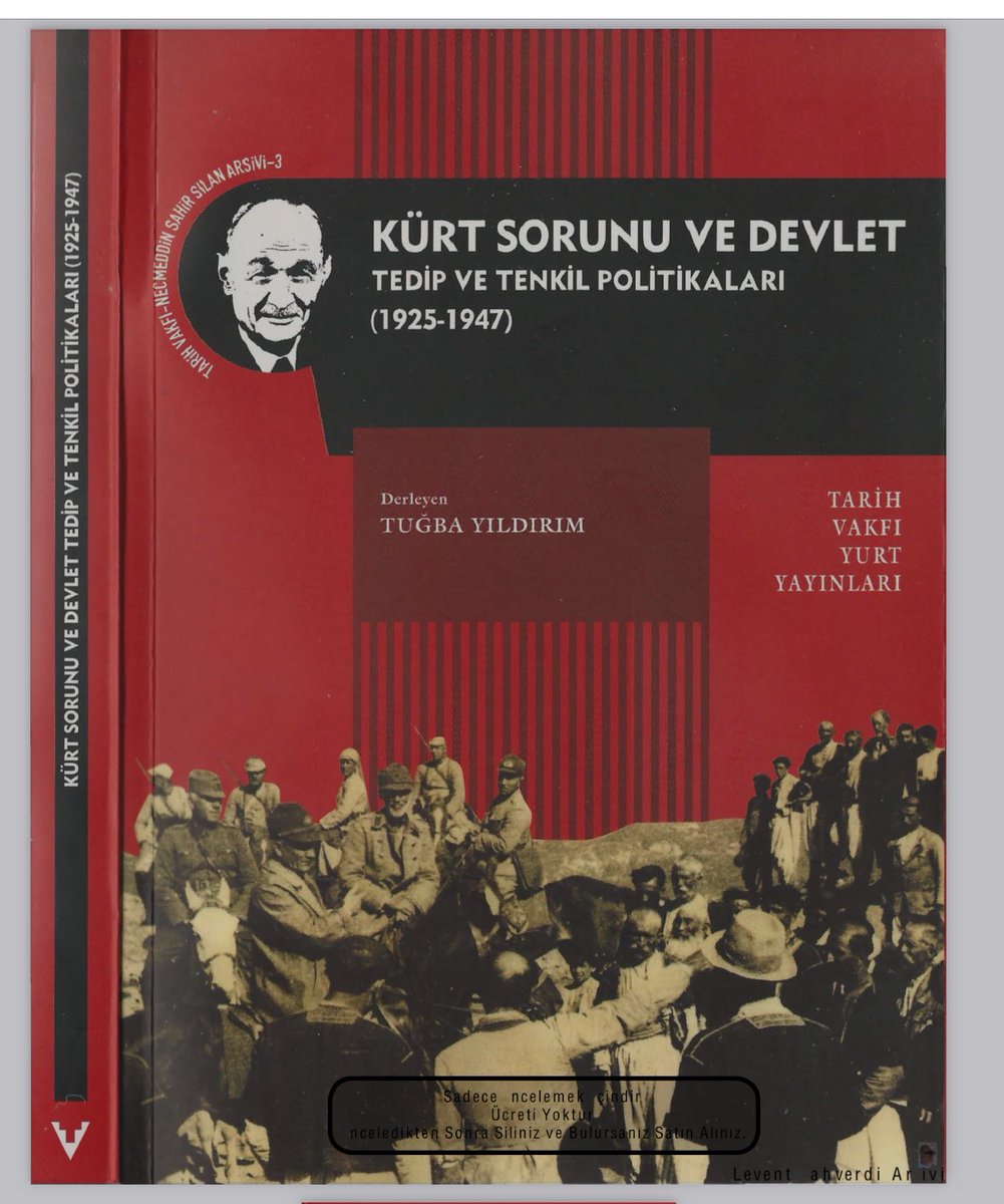 sipanyeni6's tweet photo. Bu aralar tekrar Dersim hakkında TC’nin hazırlandığı raporları okuyorum.
Necmettin Sahir Sılanın Arşivinden çıkan önemli bir belge:

Belgenin “I”maddesine dikkat !

“Yaptırılacak propagandalarda (Dersimlilerin) her halde Şafii Kürtlerle anlaşmalarına meydan verilmemesi”(s.94) https://t.co/npDgGWJXET