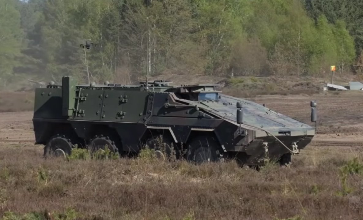 Boxer With Rws 🇩🇪 Boxer UAS demonstrator. The vehicle currently has a crew of two ...