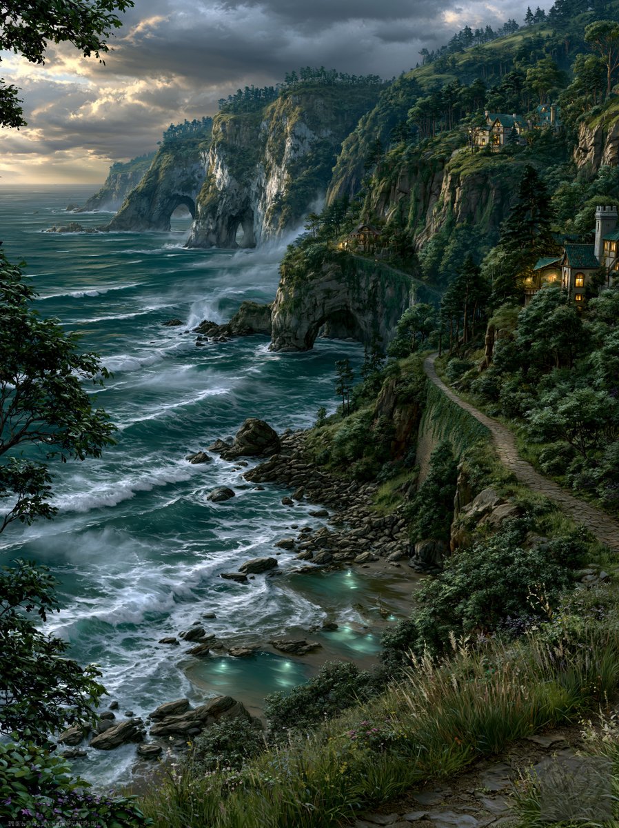 DutteArt's tweet image. 𝘛𝘩𝘦 𝘚𝘵𝘰𝘯𝘦 𝘊𝘰𝘢𝘴𝘵

#Fantasy  #ocean