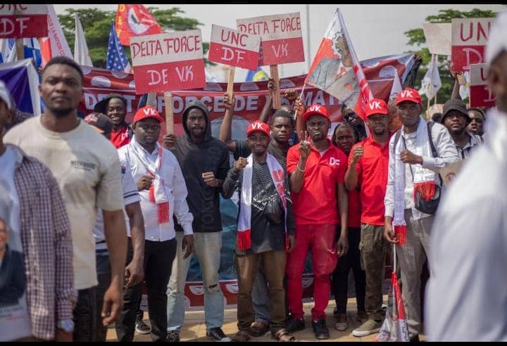 Kabongo_Glody_B's tweet photo. Alliance UNC-UDPS : Un front uni pour la Patrie. Ce 4 mai, les #Delta_Force réitèrent leur soutien total au Mwalimu @VitalKamerhe1 et au Chef de l'État Félix Tshisekedi. Paix durable à l'Est.
​Nous saluons les sanctions de l'OFAC contre les agresseurs. Ensemble pour la Nation ! https://t.co/Ye3a5nOpsi