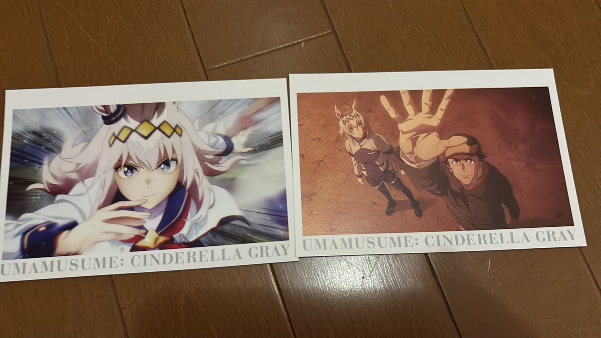 笠松町 ウマ娘シンデレラグレイコラボ 笠松競馬場 ポストカード