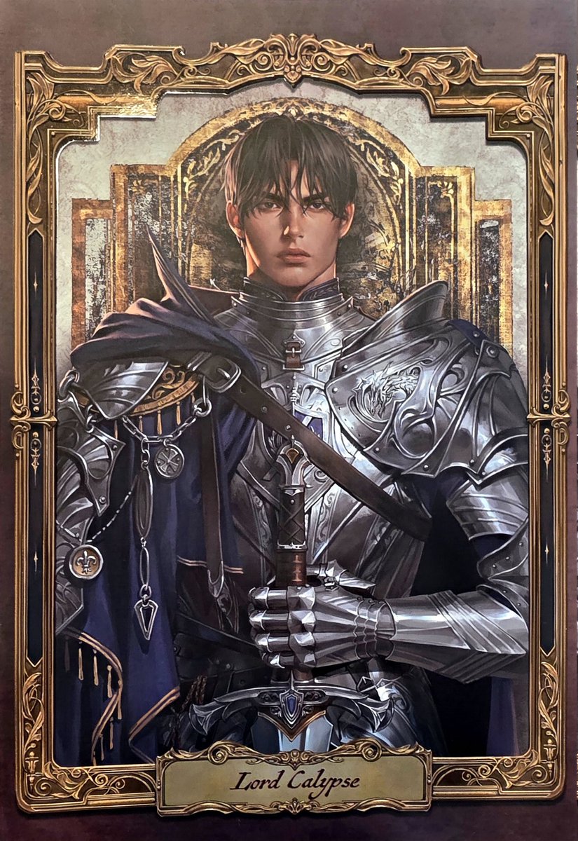 Zayniezmoon's tweet photo. I'm going to reread Under the Oak Tree Novel. I have the official arts from the limited Edition Novel.
Riftan has been putting the tassel since the day Maxi gave it to him. https://t.co/mDfjNGZzP9