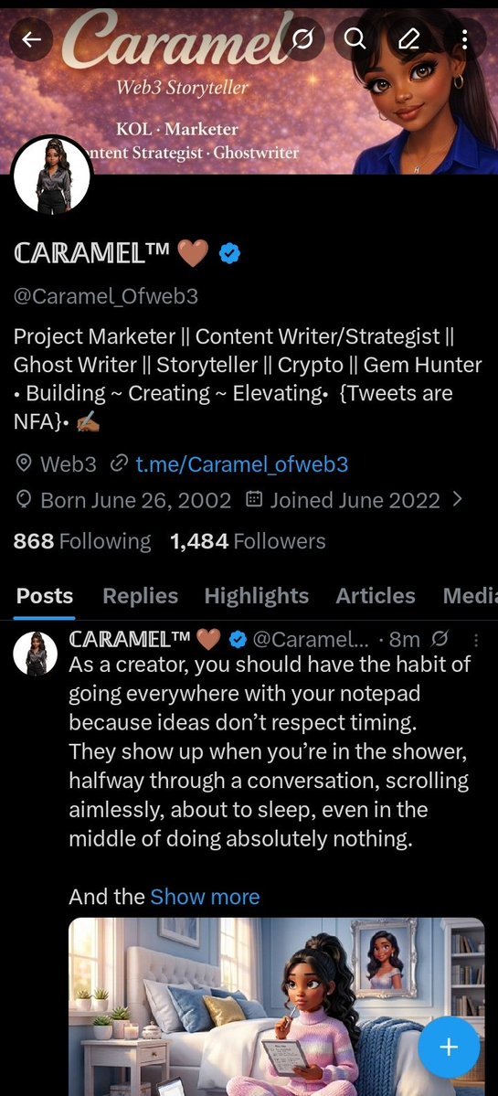 ℂ𝔸ℝ𝔸𝕄𝔼𝕃™ 🤎 tweet media
