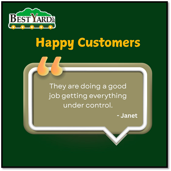 bestyardcom's tweet photo. Happy customers, happy lawns! See how Bestyard transforms outdoor spaces with expert care, quality service, and results homeowners truly love. https://t.co/cJaAyOMu8o
#happycustomers #bestyard #lawncare #AuroraMusicFestClark2026 https://t.co/5lqESqy5pK