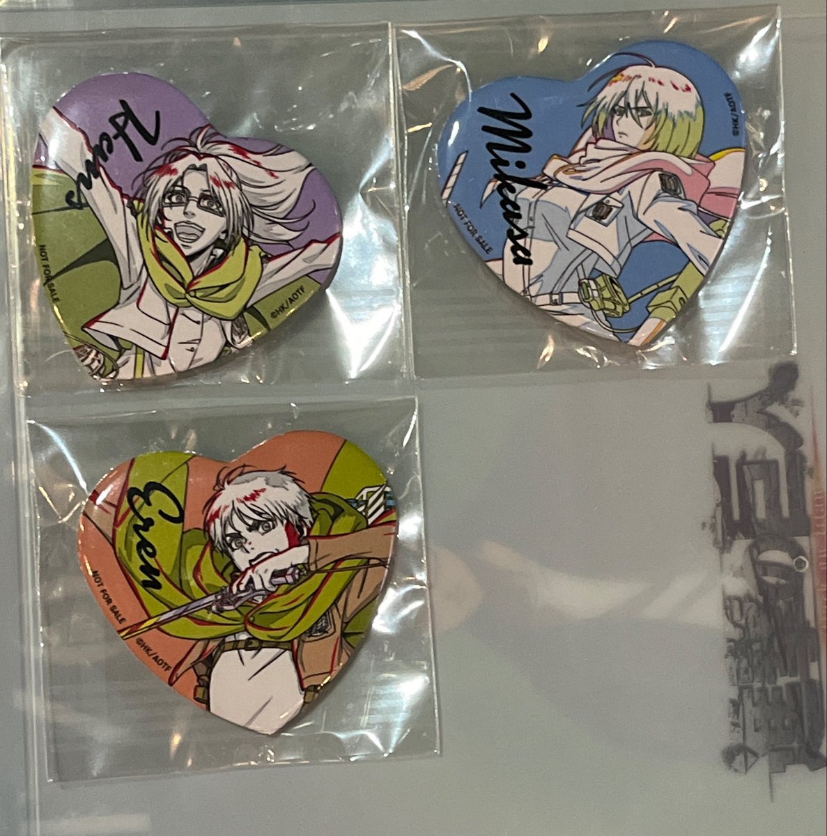 交換募集 進撃の巨人 WIT STUDIO TSUTAYA IP書店 蔦屋 特典 ハート型