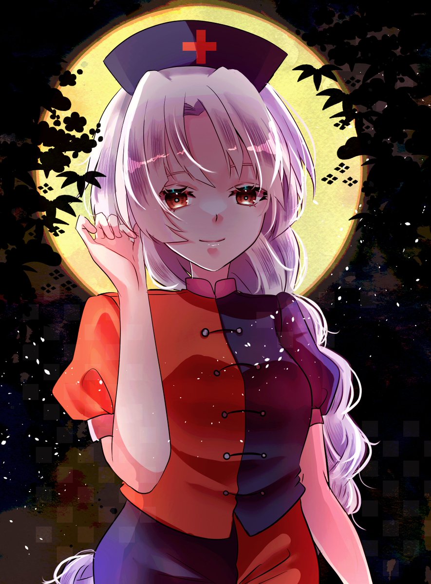 ikth00nm's tweet photo. 絵の練習で永琳
#東方Projectㅤㅤㅤㅤ 
#八意永琳 https://t.co/mniYUQe2NH